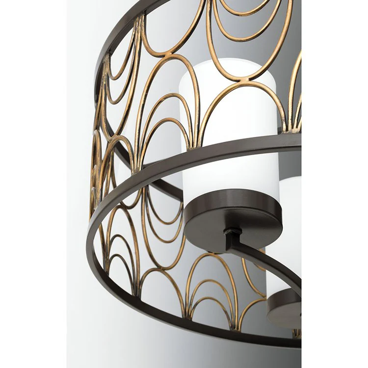 Cirrine Three-Light Chandelier - Frankwebs