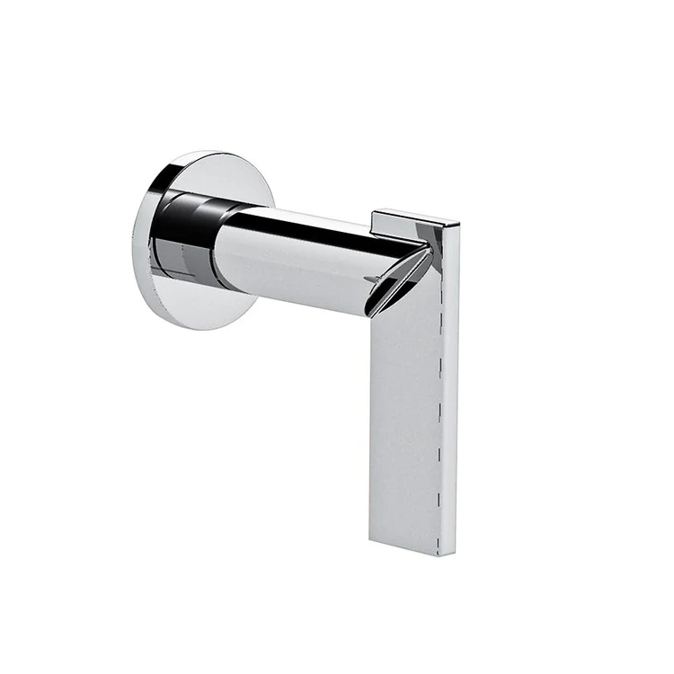 Diverter Handle Keaton Brass Flow Control Lever Polished Brass Uncoated Living Round Escutcheon - Frankwebs