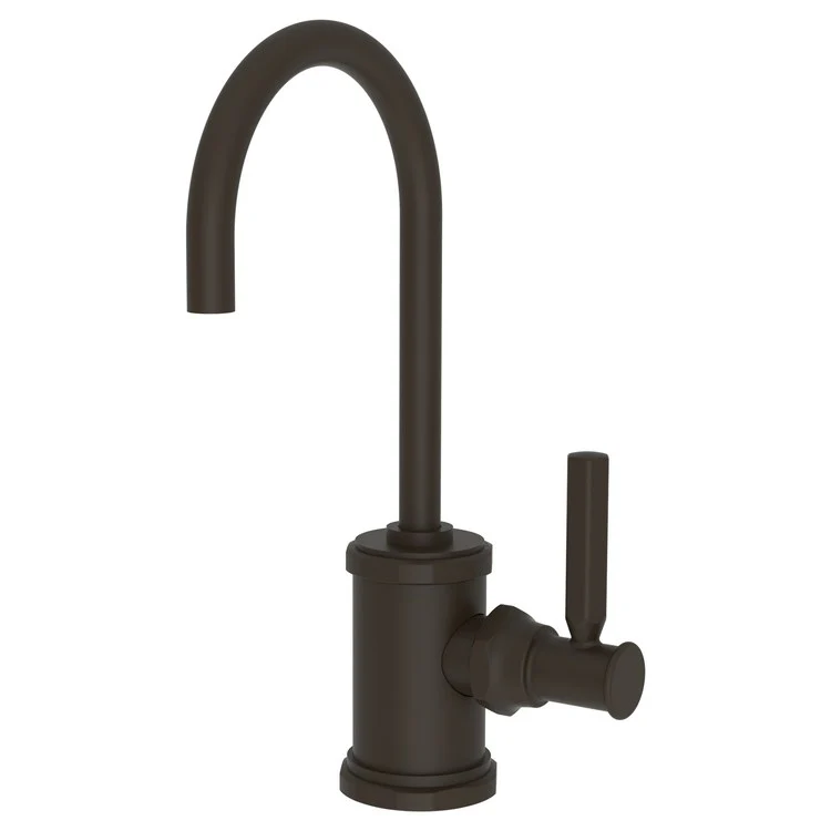 Cold Water Dispenser Heaney 1 Lever ADA Gooseneck Satin Gold PVD - Frankwebs