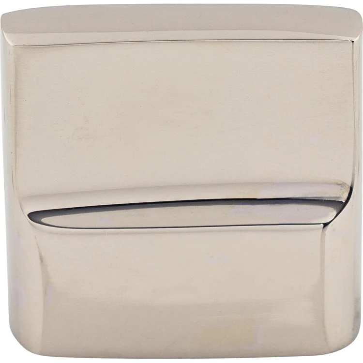 Knob Aspen II Rectangle Brushed Satin Nickel Bronze 1-3/8 x 5/8 x 1-4/9 Inch 1-4/9 Inch - Frankwebs