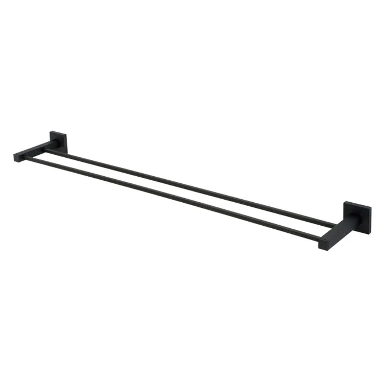 Towel Bar Contemporary II Bath 30 Inch Double Bronze Brass 5-5/16 Inch - Frankwebs