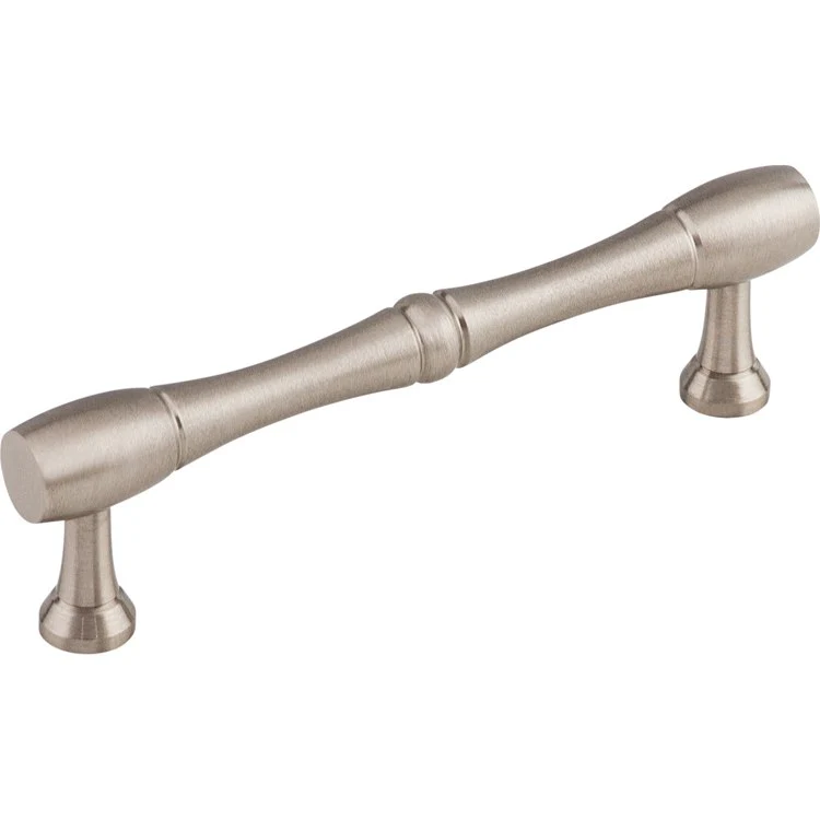 Pull Nouveau Bamboo D Handle Brushed Satin Nickel Brass 3-3/4 Inch 4-9/16x9/16 Inch - Frankwebs