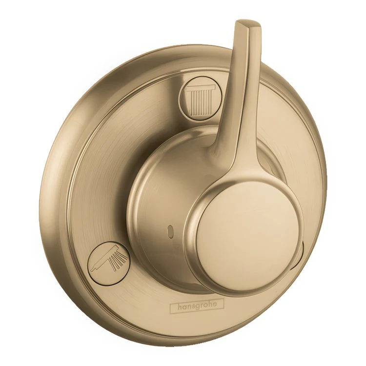 Diverter Trim Ecostat Classic Trio/Quattro Brushed Bronze 1 Lever ADA - Frankwebs