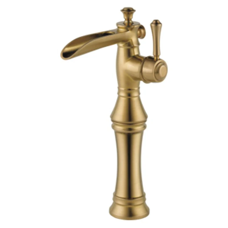 Cassidy Single Handle Vessel Bathroom Faucet with Channel Spout - Frankwebs
