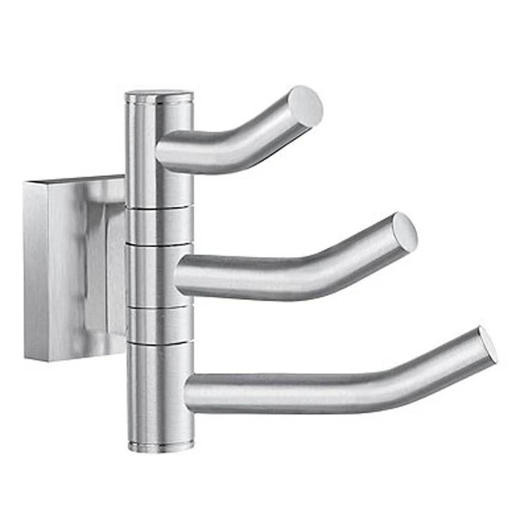 Hook House Swing Arm Triple Polished Chrome 3-1/2 x 3-1/7 x 1-4/7 Inch 2 Inch Wall Mount Brass - Frankwebs