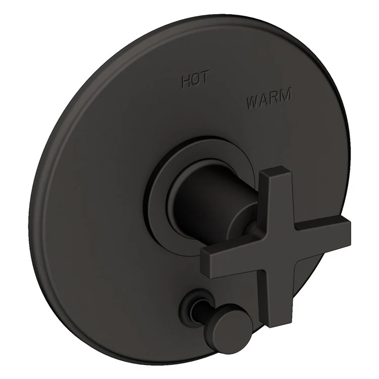 Pressure Balance Valve Trim Dorrance with Diverter Pull Knob 1 Cross Forever Brass PVD ADA Depth 3-1/6 Inch - Frankwebs