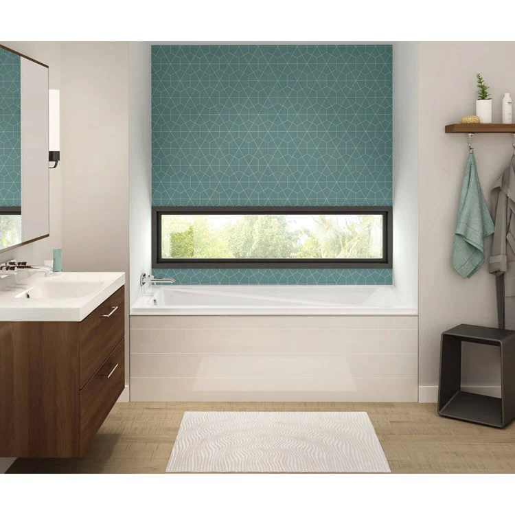 Tub Exhibit IF 60 x 32 Inch Alcove Left Biscuit - Frankwebs