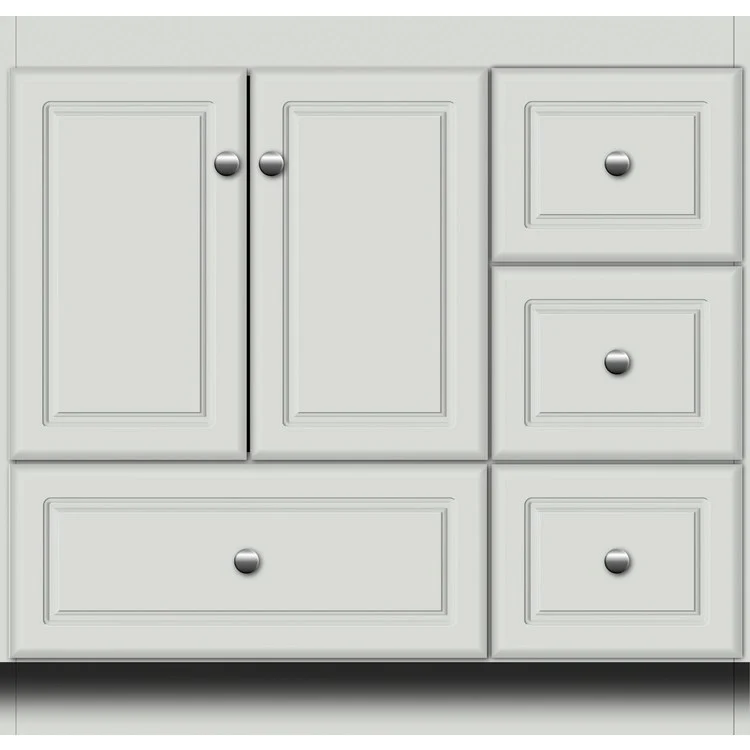 Simplicity 36IN Four Drawer Vanity Cabinet Only - Frankwebs