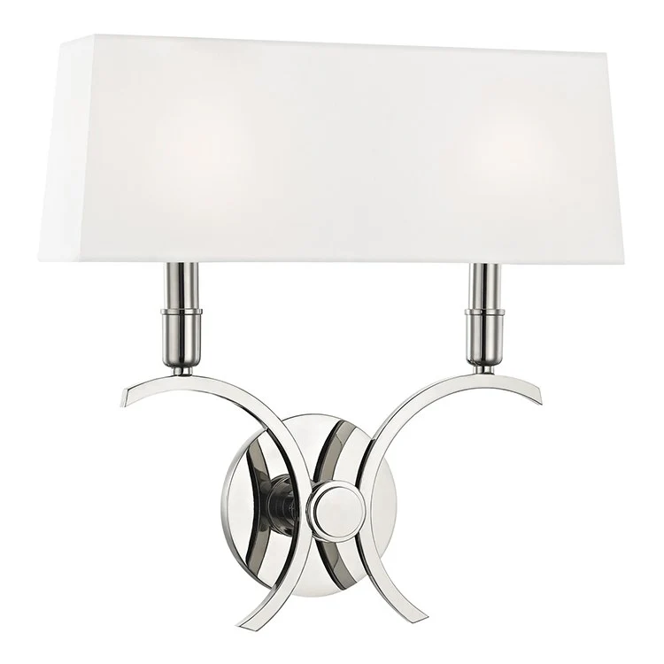 Gwen Two-Light Large Wall Sconce - Frankwebs