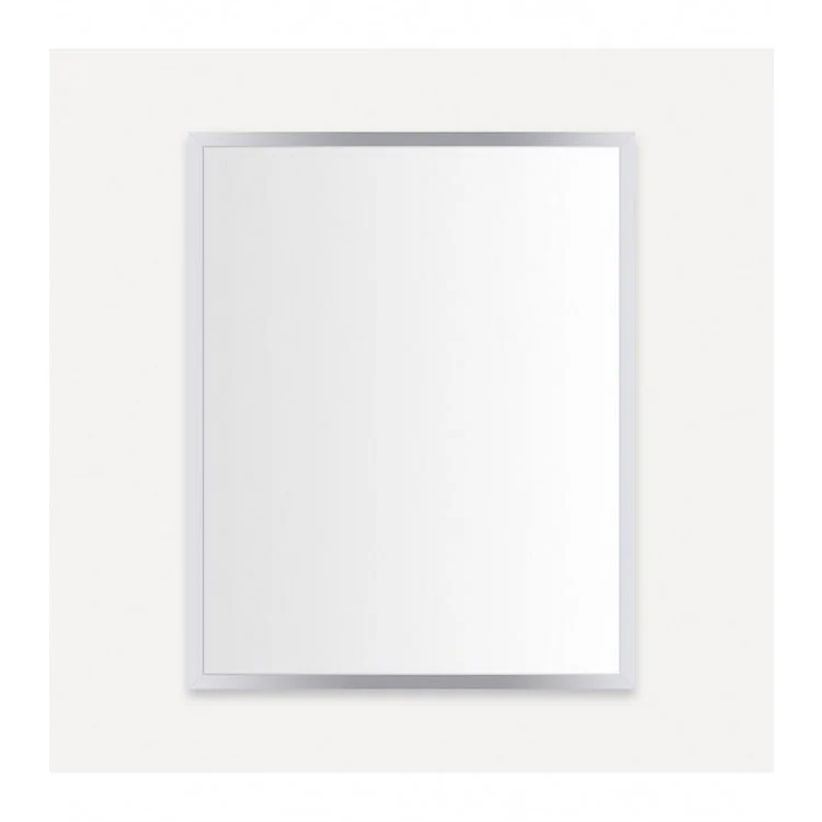 Medicine Cabinet Profiles 24W x 30H x 6D Inch 1 Doors Mirror Matte Black Flat Top Reversible Non-Electric - Frankwebs