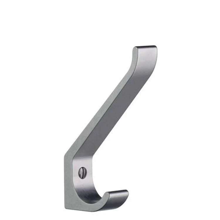 Coat Hook Single Chrome 4 Inch 1-5/8 Inch Wall Mount Metal - Frankwebs