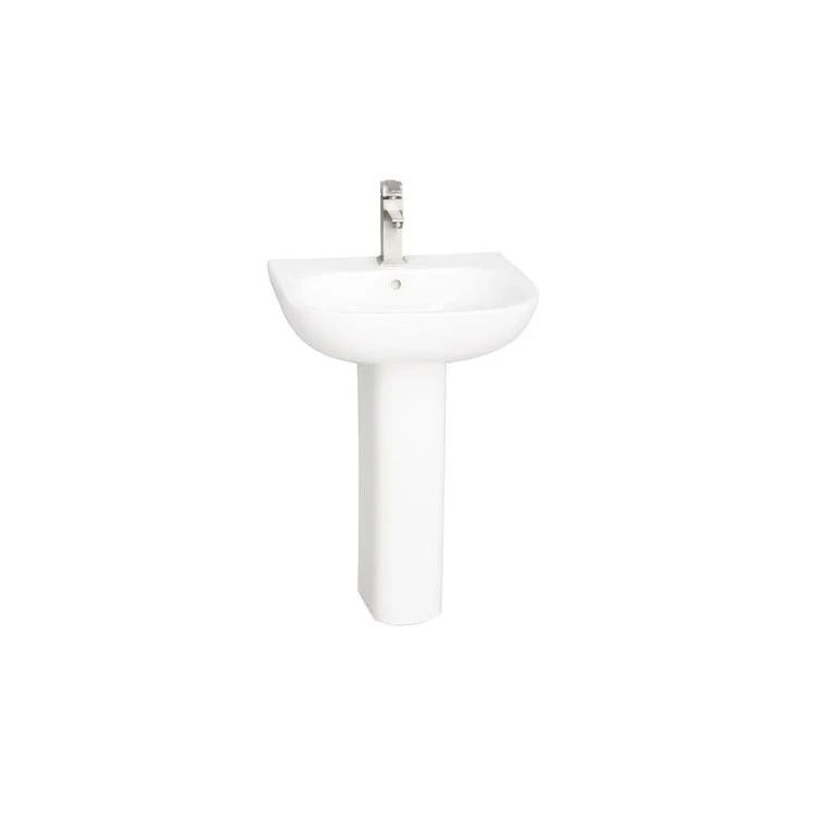 Pedestal White Tonique 550 Vitreous China for B/3-2031WH Or B/3-2038WH - Frankwebs