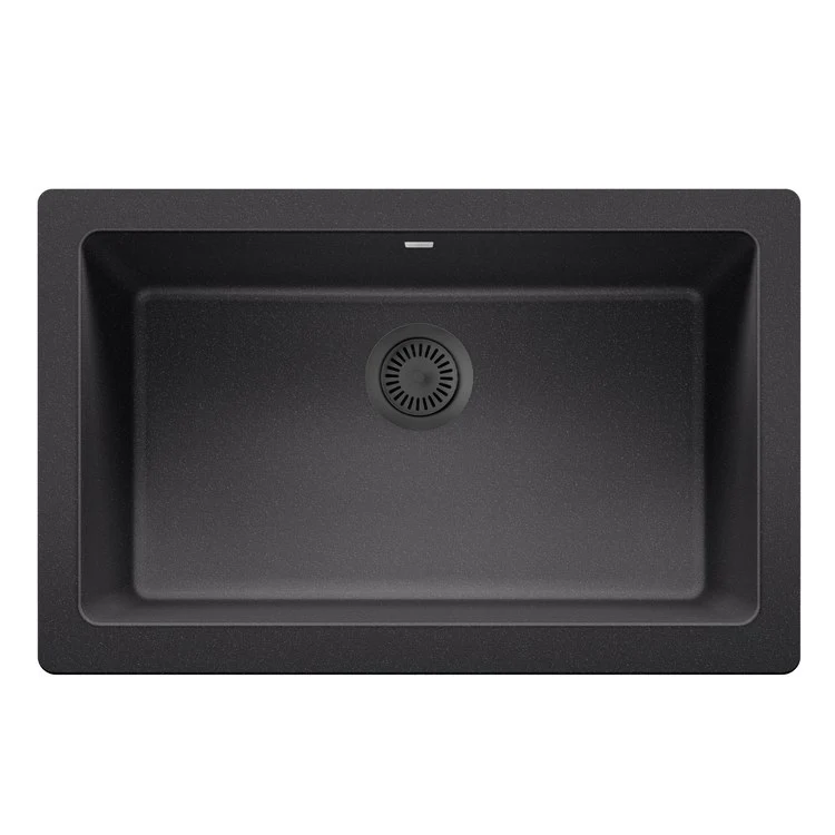 Disposal Flange Decorative Anthracite 3-1/2 Inch Stainless Steel for Drains with 3-1/2 Inch Connection 4-1/2 Inch - Frankwebs