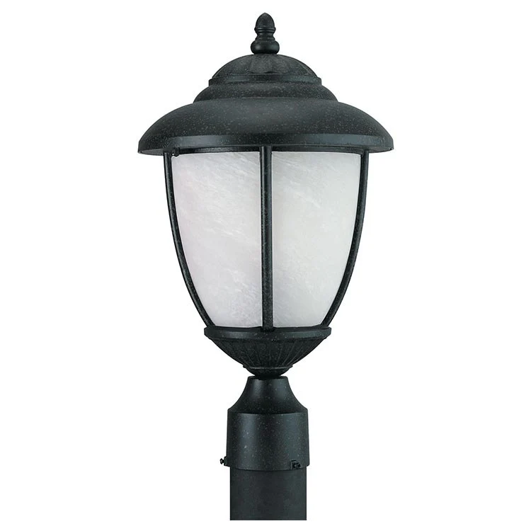 Yorktown Single-Light Outdoor Post Lantern - Frankwebs