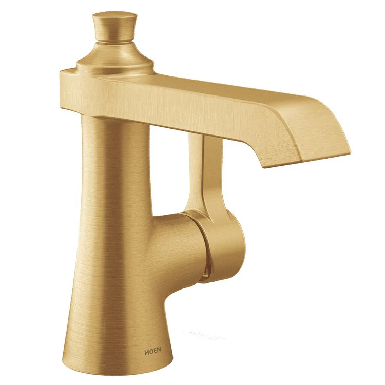 Lavatory Faucet Flara 1 Lever ADA WaterSense Chrome 1.2 Gallons per Minute 1/3 Hole Metal 5-1/4 Inch - Frankwebs