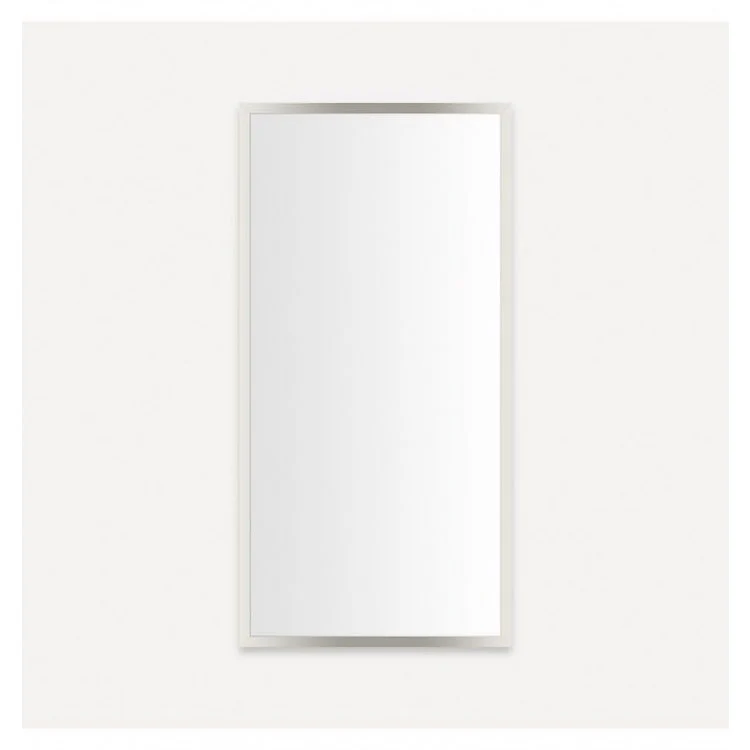 Medicine Cabinet Profiles 20W x 40H x 4D Inch 1 Doors Mirror Polished Nickel Flat Top Reversible Non-Electric - Frankwebs