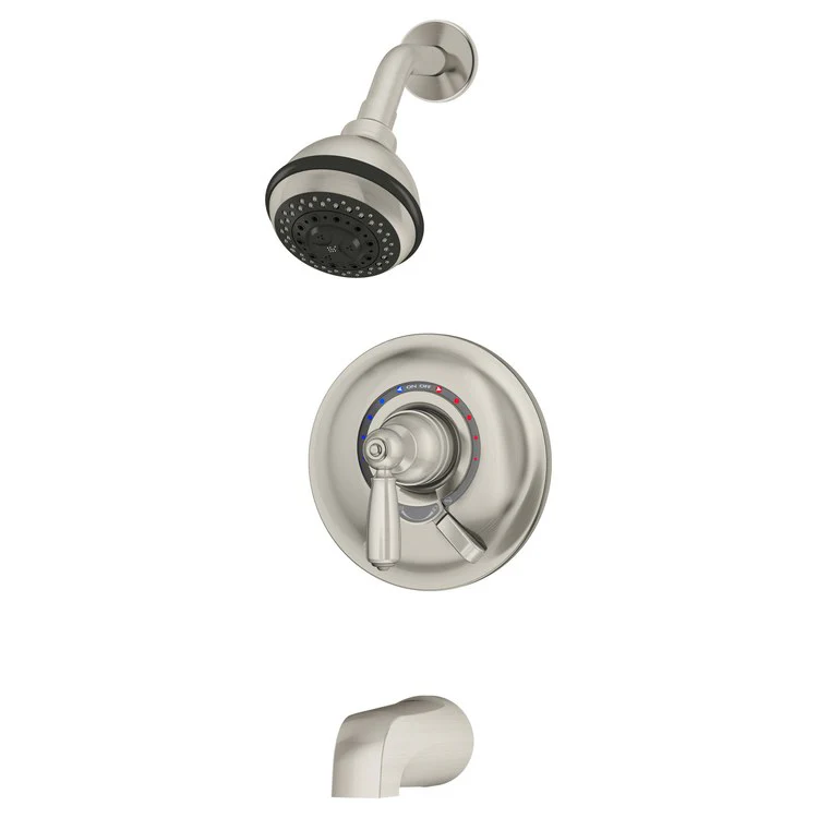 Tub and Shower Trim Allura for Test Cap Valve 1 Lever Satin Nickel CALGreen ADA 1.5 Gallons per Minute Round 3 Function for S162 Series Temptrol VersaFlex Shower Valve - Frankwebs