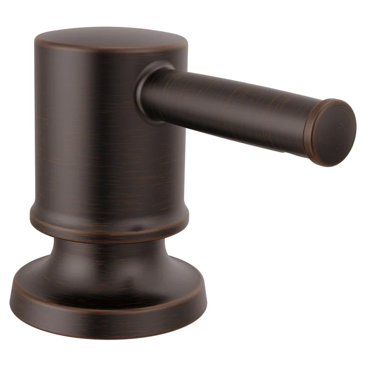 Soap Dispenser Renaldi Lumicoat Champagne Bronze Deck Mount Metal Pump 13 Ounce - Frankwebs