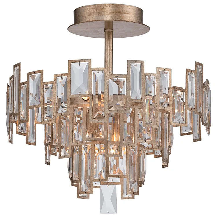 Bel Mondo Five-Light Semi-Flush Mount Ceiling Fixture - Frankwebs