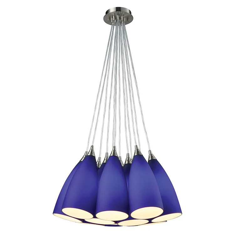 Vesta Twelve-Light Pendant - Frankwebs