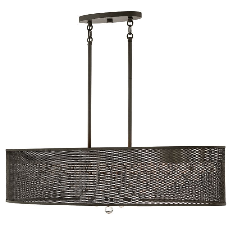 Fiona Eight-Light Linear Chandelier - Frankwebs