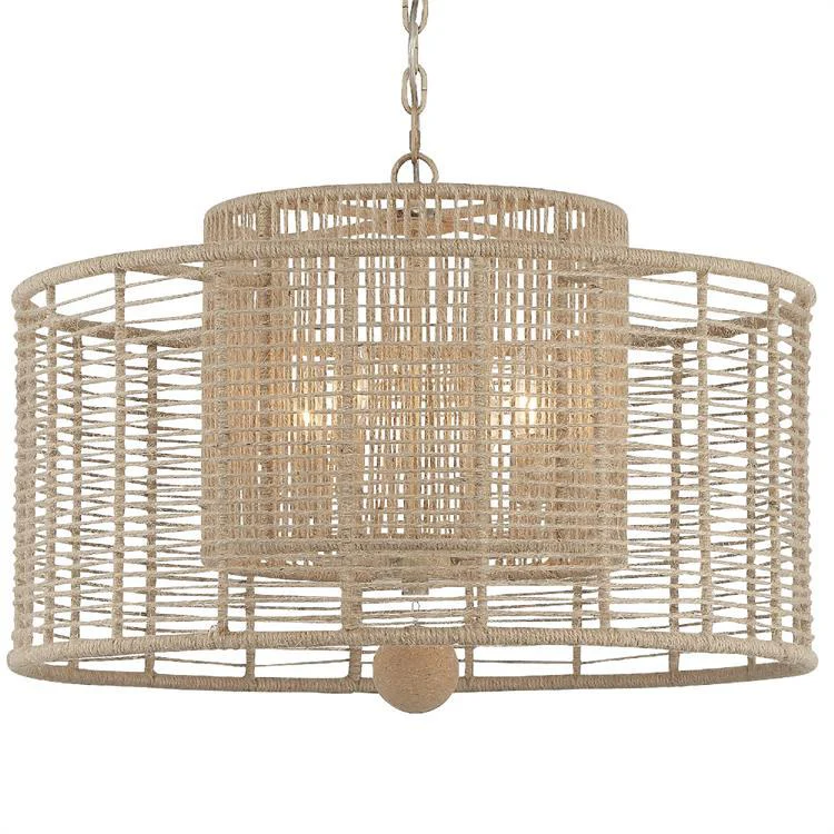 Jayna Four-Light Burnished Silver Chandelier - Frankwebs