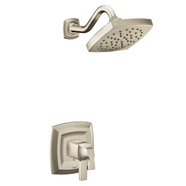 Shower Trim Voss M-Core 4-Series 2 Lever Brushed Nickel WaterSense ADA 1.75 Gallons per Minute - Frankwebs