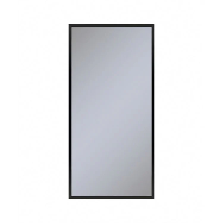 Medicine Cabinet Profiles 24W x 48H x 4D Inch 1 Doors Mirror Polished Nickel Flat Top Left Hand Side Electric - Frankwebs