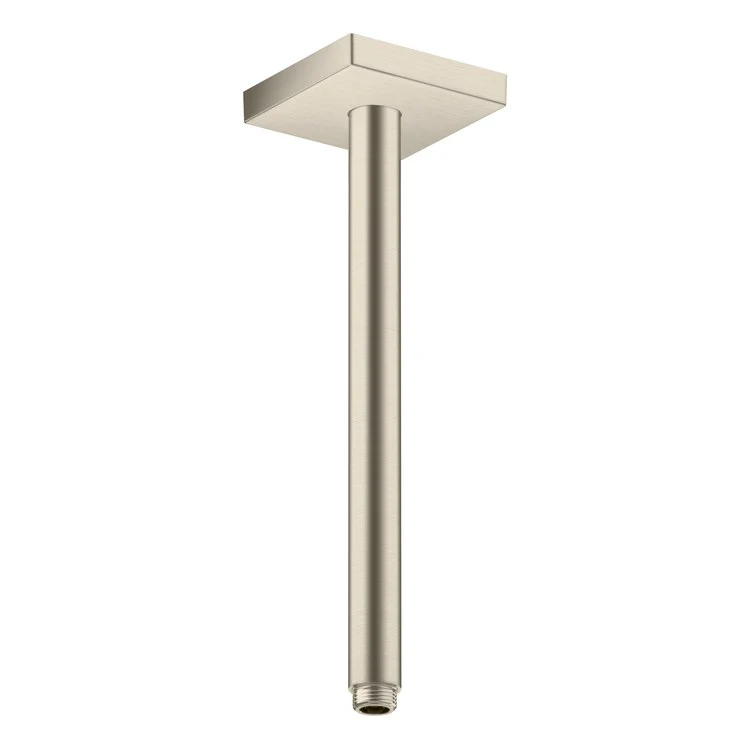 Shower Arm ShowerSolutions with Square Flange Chrome 12 Inch 1/2