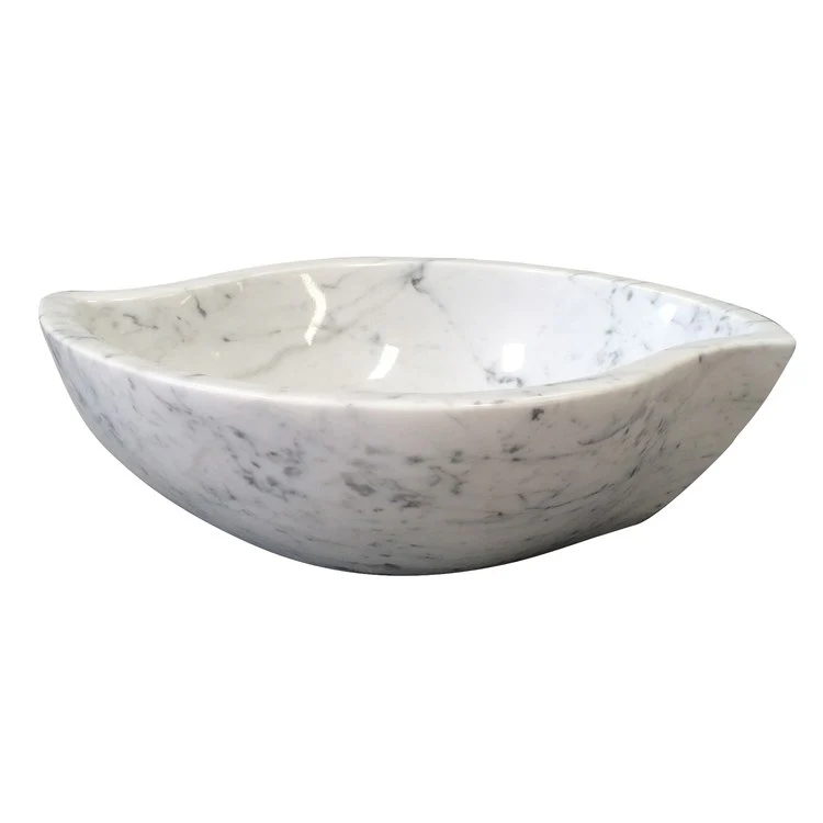 Vessel Canim 16 Inch Carrara Marble - Frankwebs