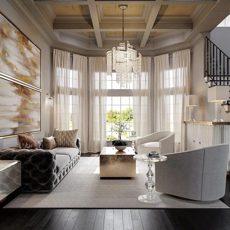 Mont Blanc Thirteen-Light Chandelier - Frankwebs