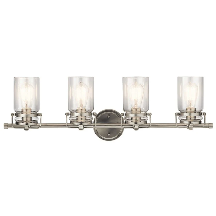 Brinley Four-Light Bathroom Vanity Fixture - Frankwebs
