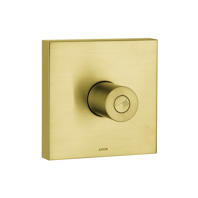 Volume Control Trim ShowerSolutions 1 Knob Brushed Gold Optic - Frankwebs