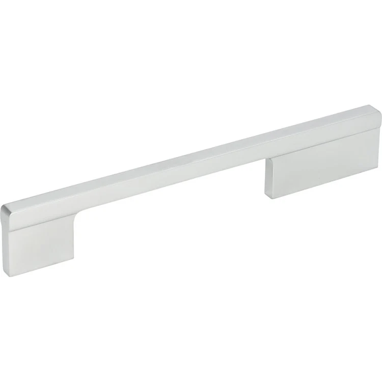 Drawer Pull Atlas Off Centers Matte Chrome Aluminum 6-5/16 Inch 7-1/2 x 3/8 Inch - Frankwebs