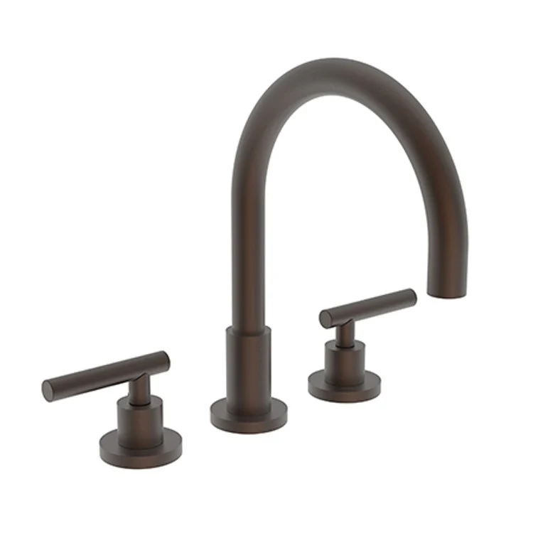 Kitchen Faucet East Linear Widespread 8 to 20 Inch Spread 2 Lever ADA Flat Black Spout Height 5-5/7 Inch 1.8 Gallons per Minute - Frankwebs