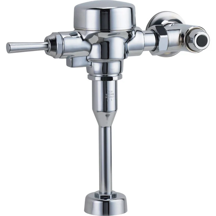 Flush Valve 0.5 Gallons per Flush Chrome Top 3/4 Inch Manual - Frankwebs