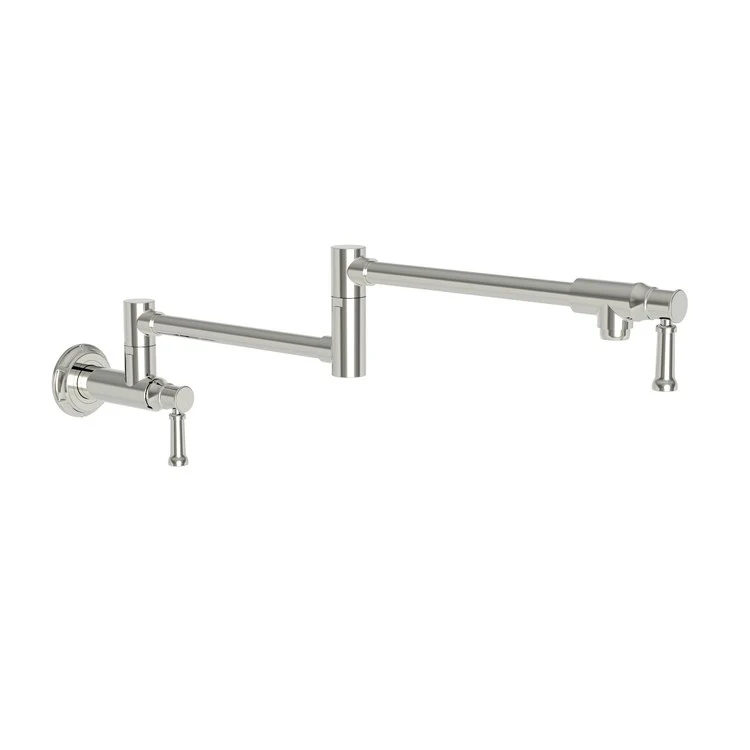 Pot Filler Gavin Wall Mount 2 Lever ADA Forever Brass PVD - Frankwebs