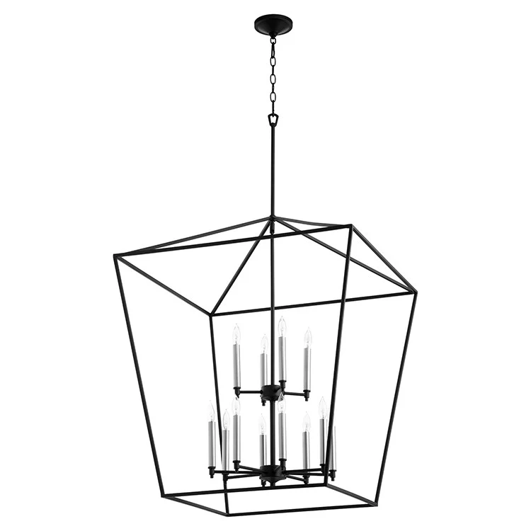 Gabriel Twelve-Light Two-Tier Foyer Pendant - Frankwebs