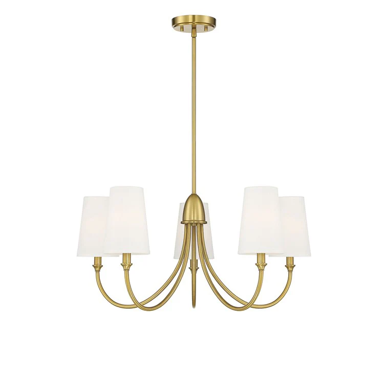 Cameron Five-Light Chandelier - Frankwebs