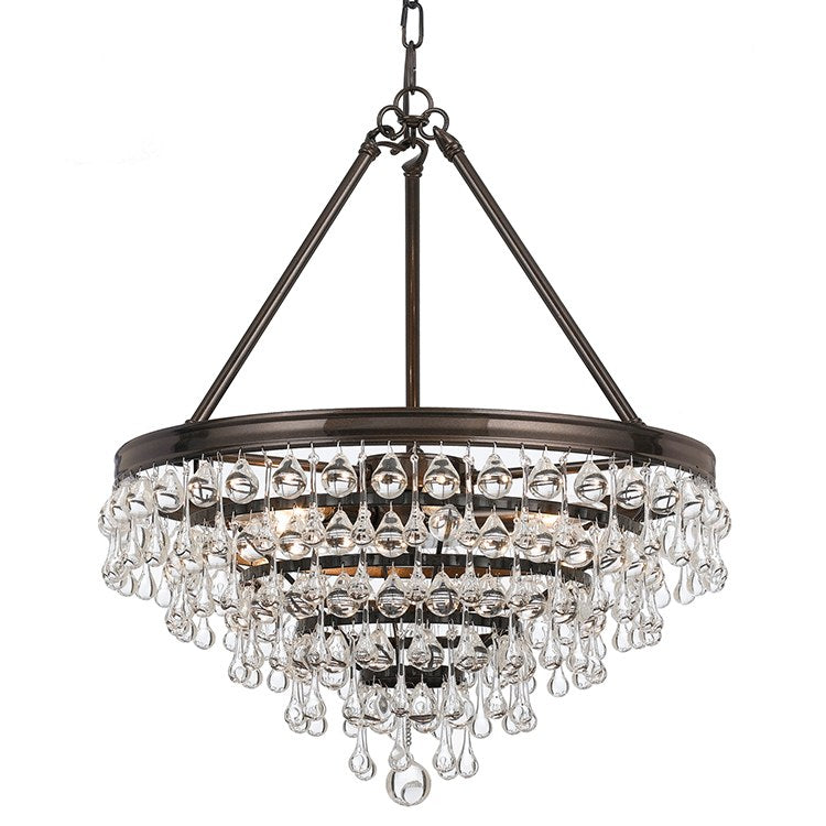 Calypso Six-Light Chandelier - Frankwebs