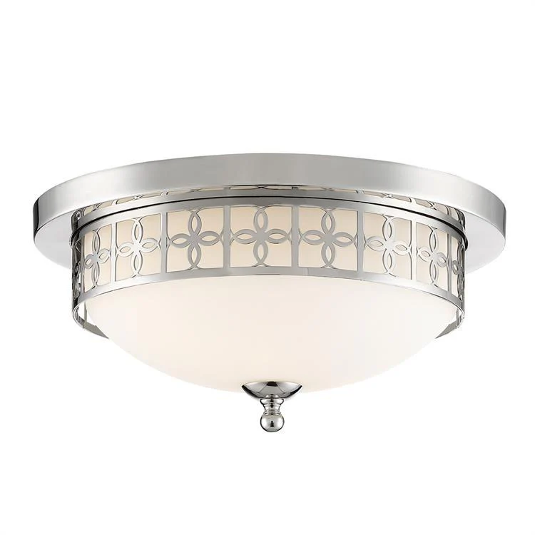 Anniversary Two-Light Flush Mount Ceiling Fixture - Frankwebs