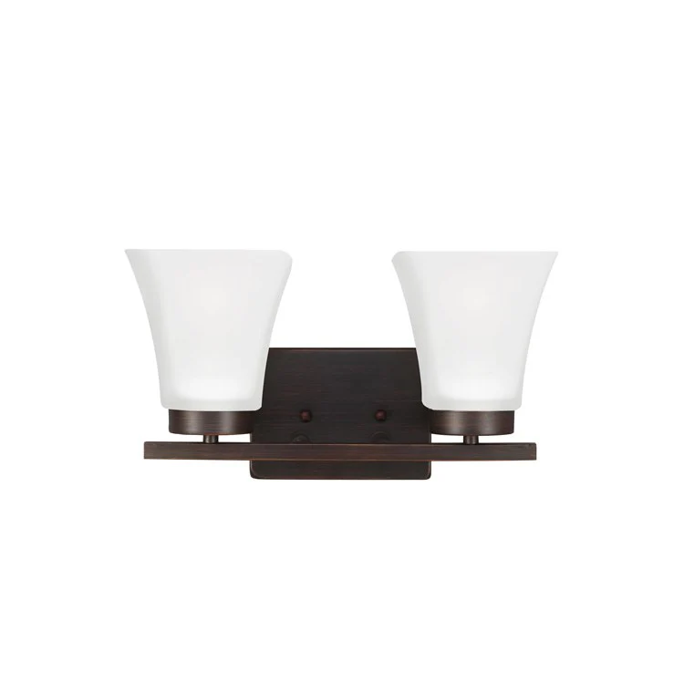 Bayfield Two-Light LED Bathroom Vanity Fixture - Frankwebs
