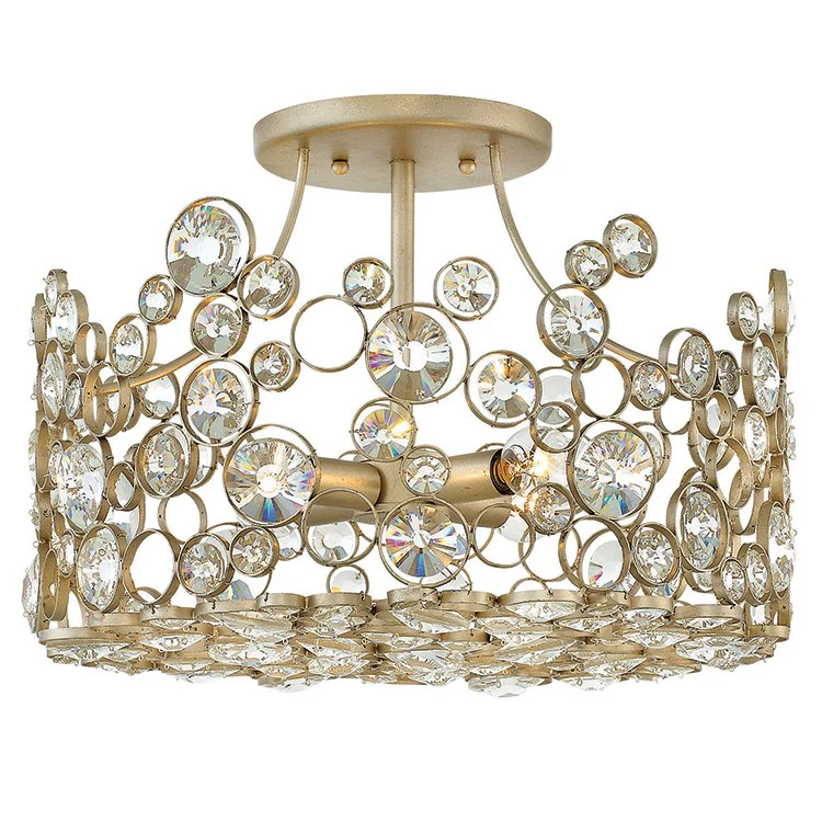 Anya Four-Light Semi-Flush Mount Ceiling Light - Frankwebs