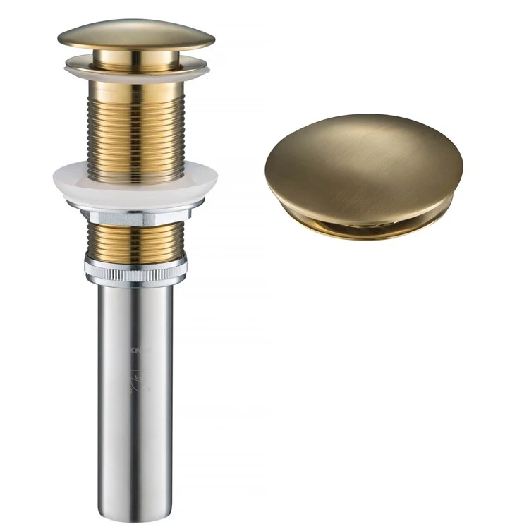 Pop-Up Drain for Bathroom Sink - Frankwebs