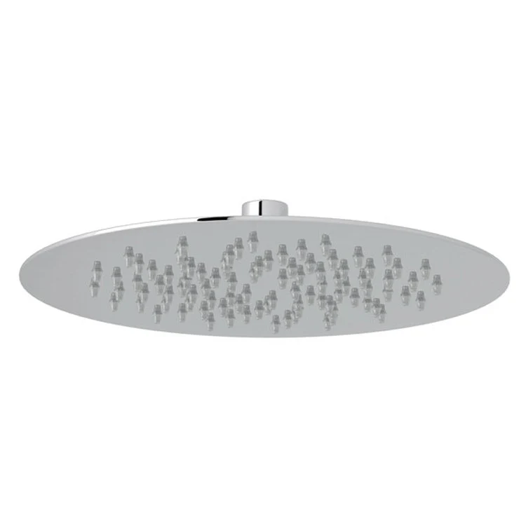 Showerhead 1 Function Polished Nickel 9-1/4 Inch 1.8 Gallons per Minute Slim Round Rain - Frankwebs