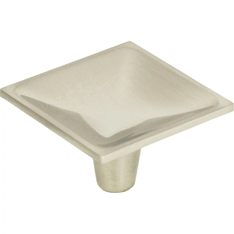 Knob Atlas Dap Square Brushed Nickel Zinc Alloy 2 Inch - Frankwebs