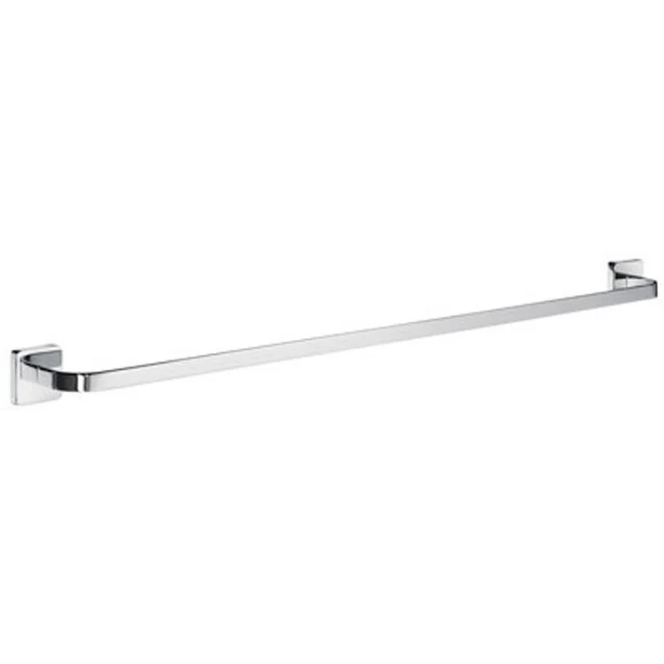 Towel Bar Ice 32 Inch Single Polished Chrome Brass 2-3/8 Inch - Frankwebs