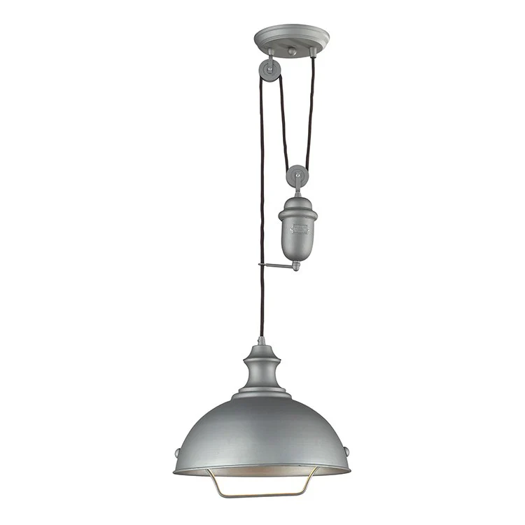 Farmhouse Single-Light Adjustable Pendant - Frankwebs