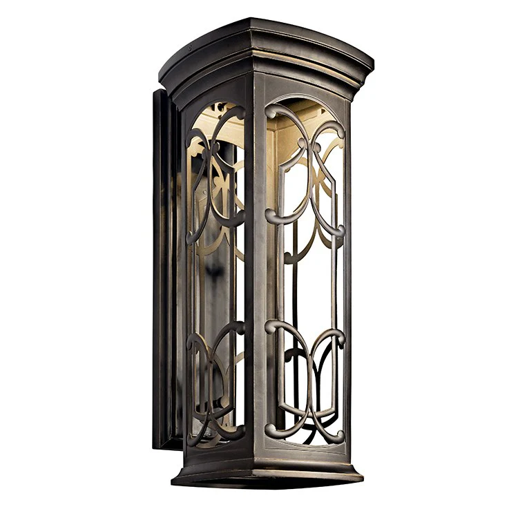 Franceasi Single-Light LED Outdoor Wall Lantern - Frankwebs