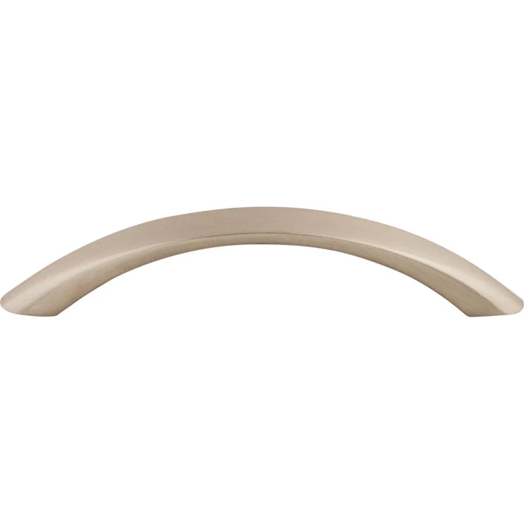 Pull Nouveau Bow D Handle Brushed Satin Nickel Zinc Alloy 3-3/4 Inch 4-9/16x7/16x7/8 Inch - Frankwebs